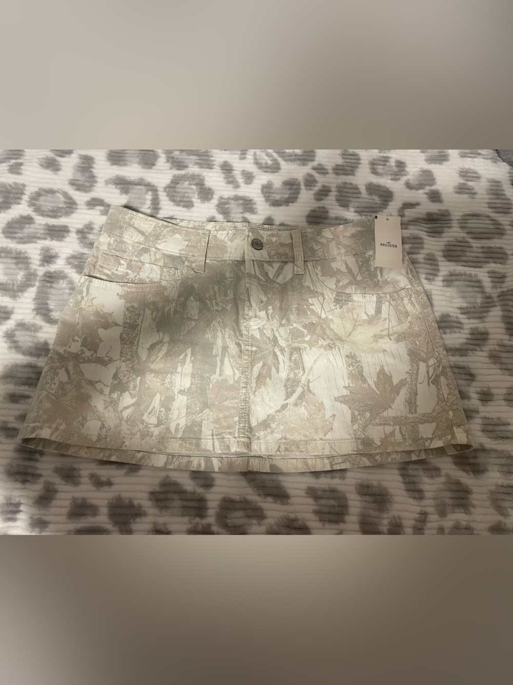 Hollister Camo Mini Skirt